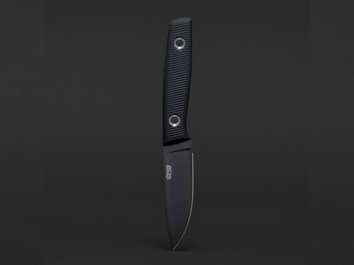 CLASSIC FREEDOM DLC - M390 steel blade with Black G-10 handle, 92mm blade length