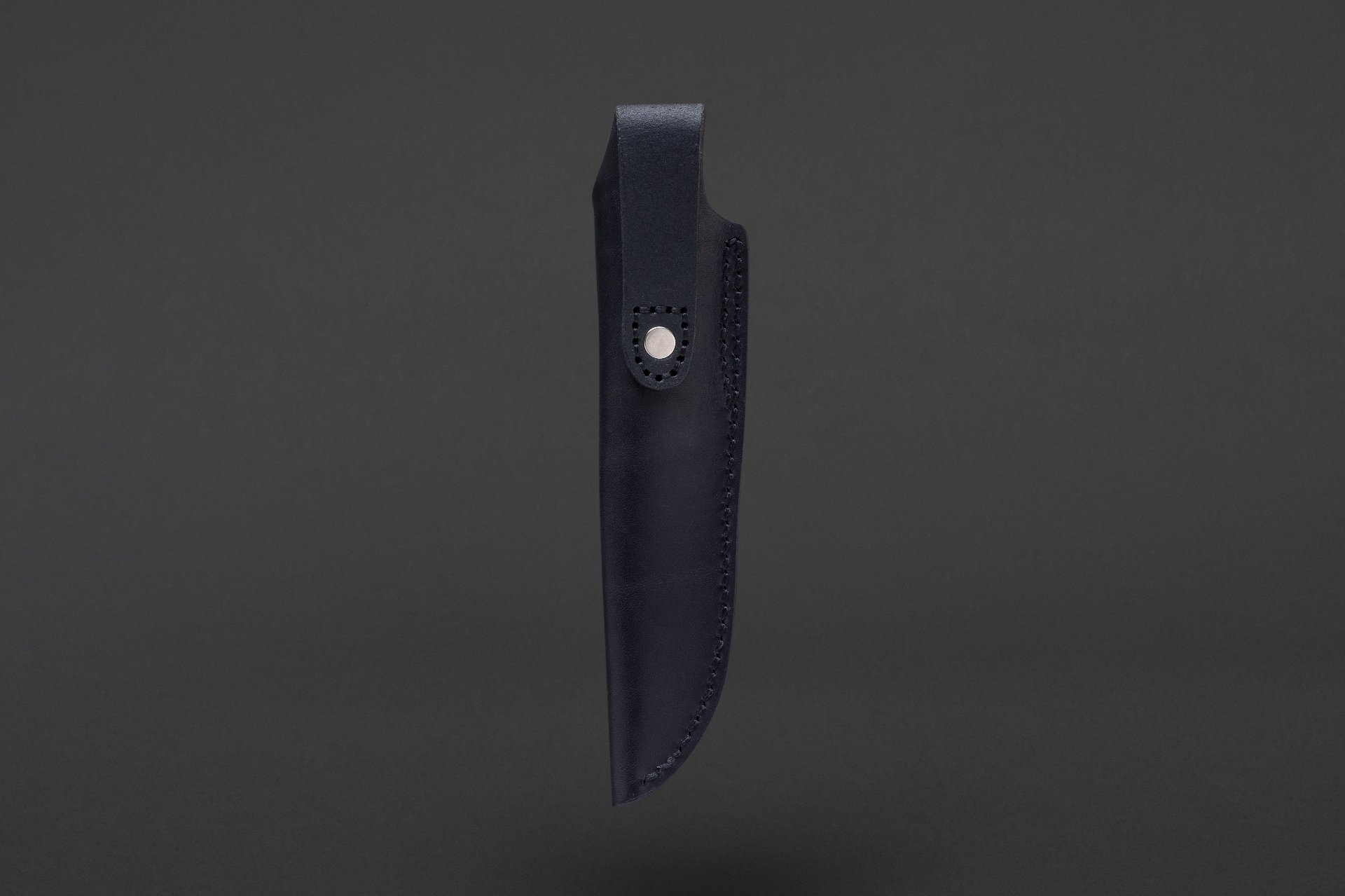 TRC knife detail view 2 showing blade detail and steel finish