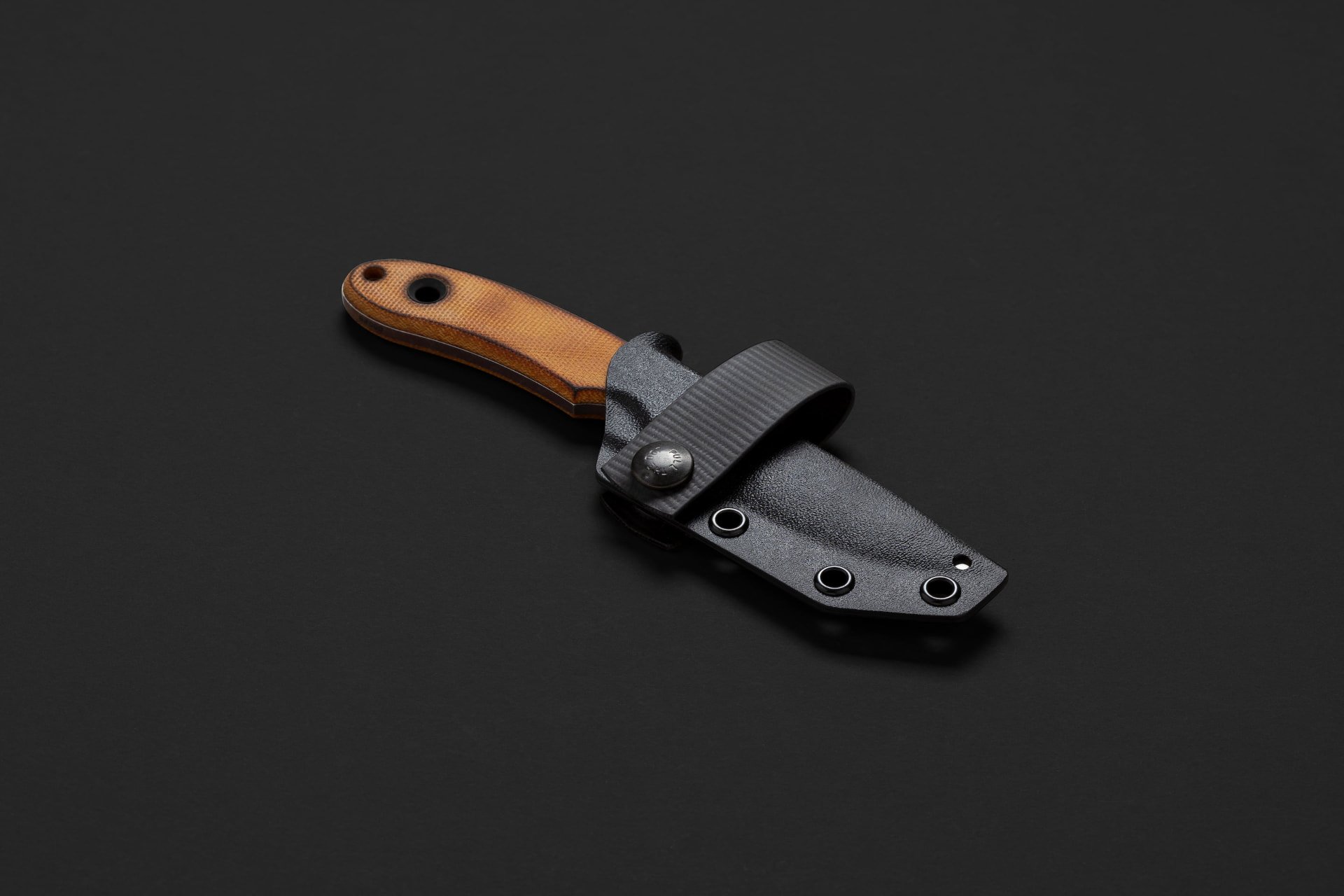 TRC knife detail view 7 showing knife scale and dimensions