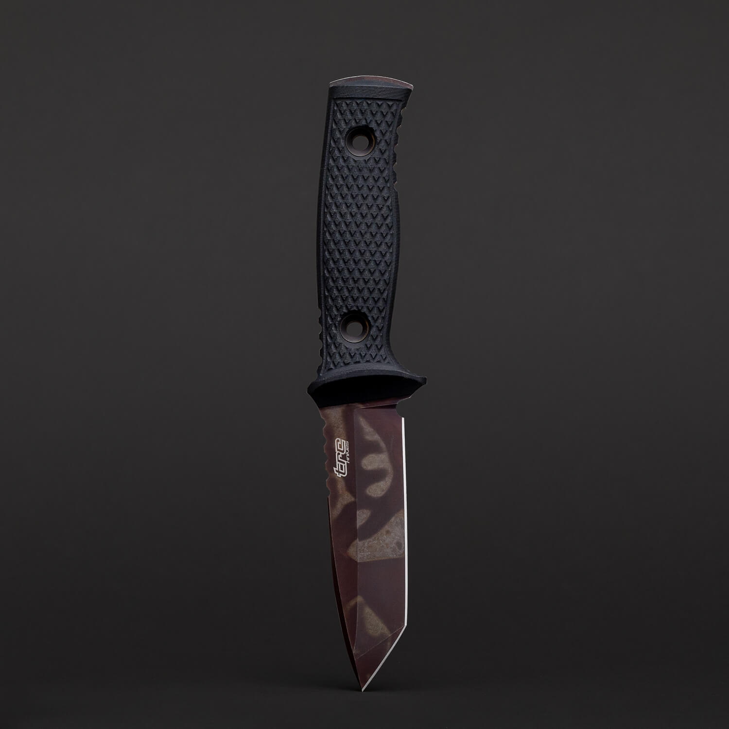 M-1XT TANTO - ELMAX steel blade with Black G10 handle, 110mm blade length