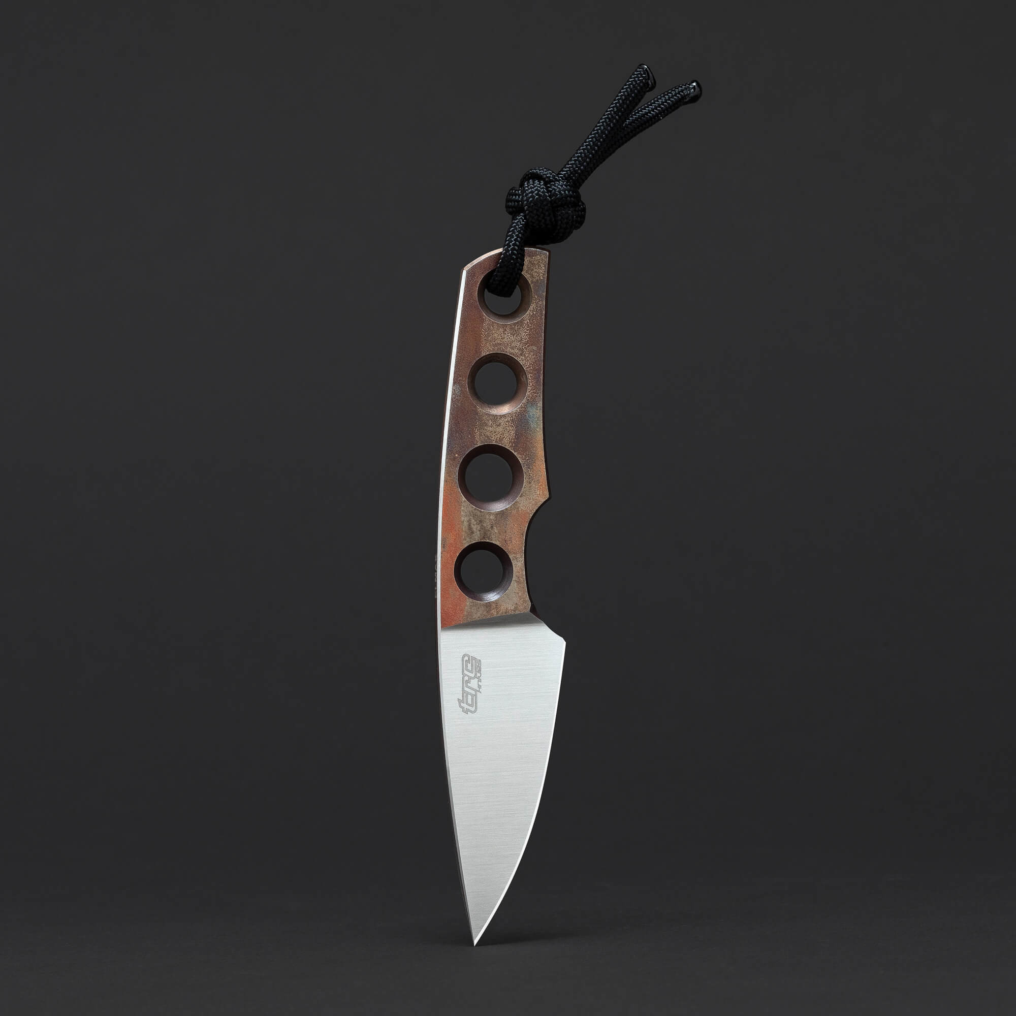 MINI DROP POINT SIGNATURE EDITION - ELMAX steel blade with Skeletonized handle, 55mm blade length