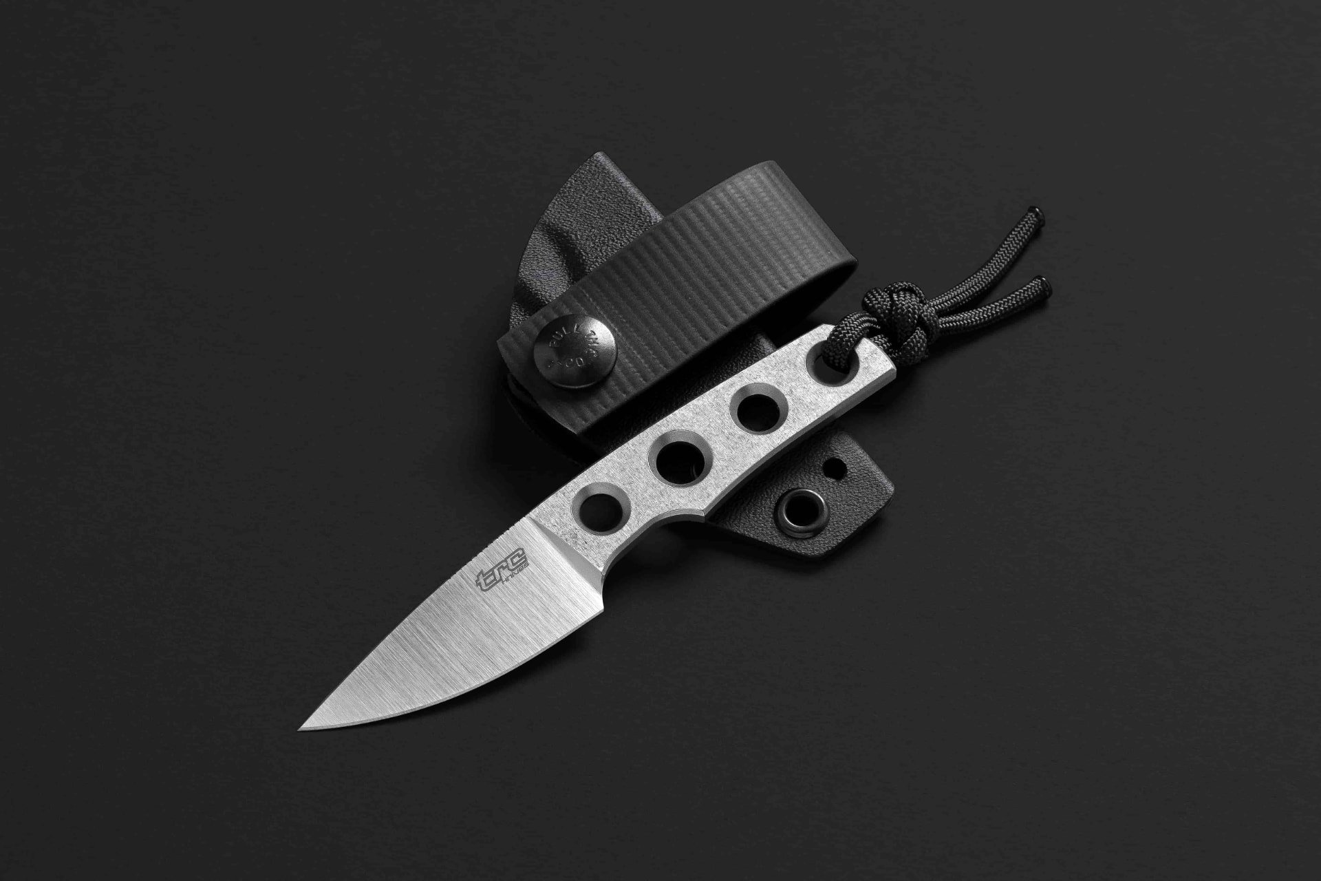 TRC knife detail view 6 showing knife scale and dimensions