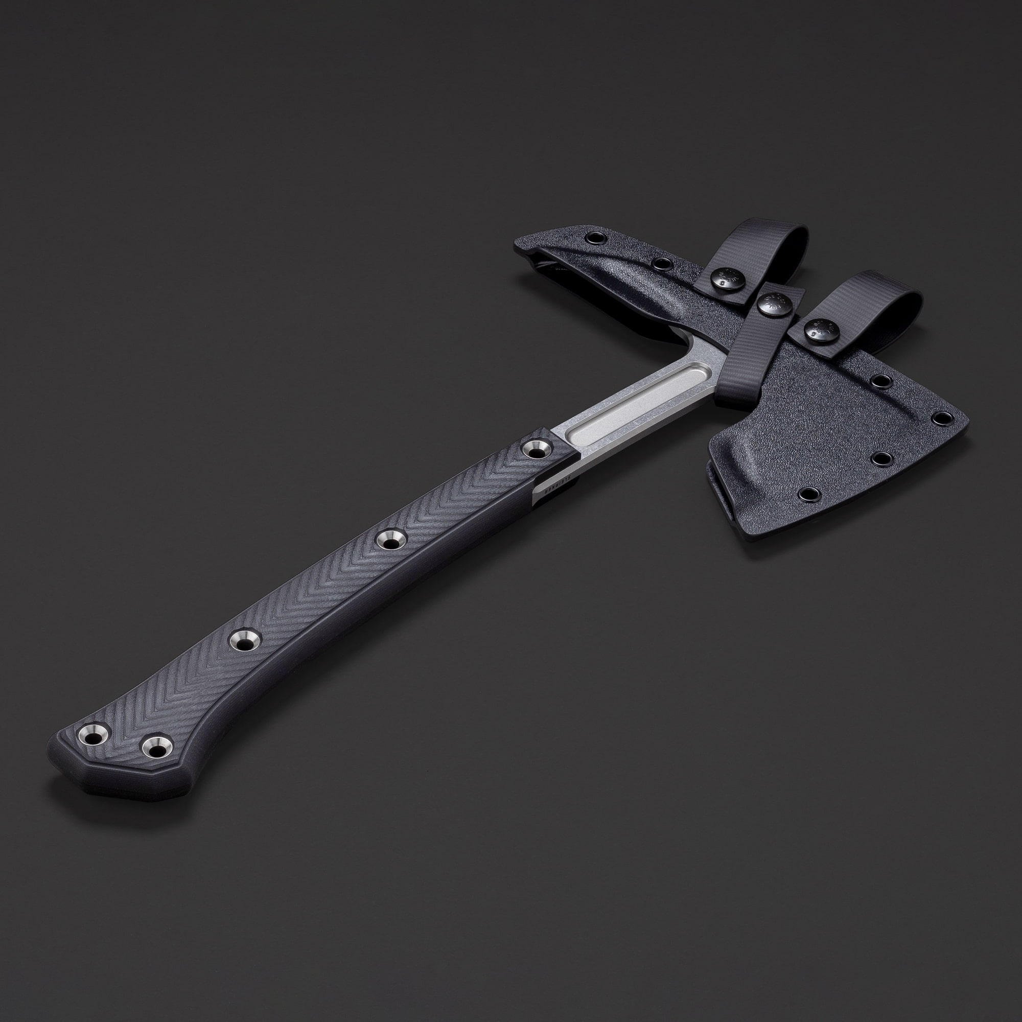 TRC knife detail view 8 showing knife scale and dimensions