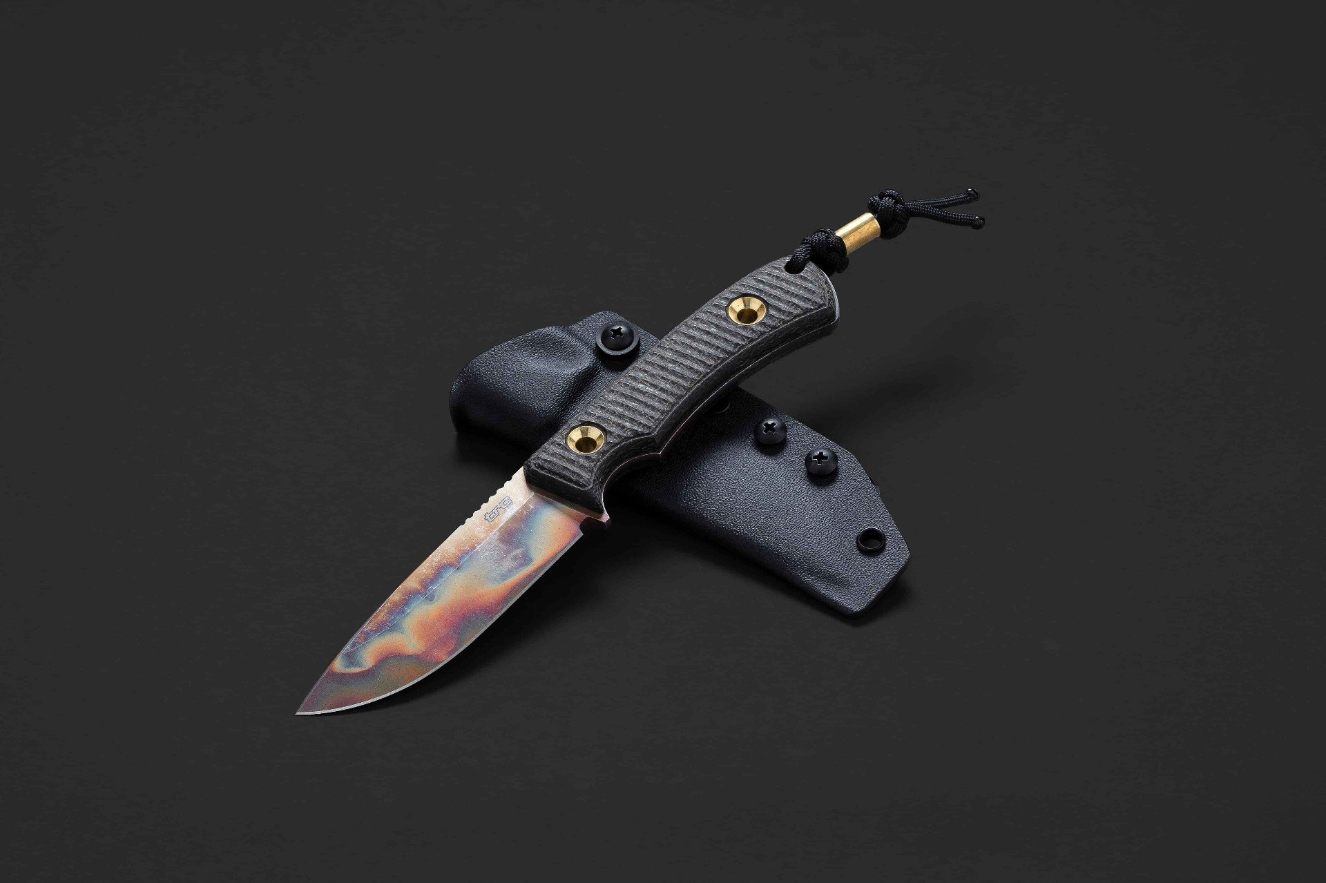 TRC knife detail view 5 showing sheath and carry system